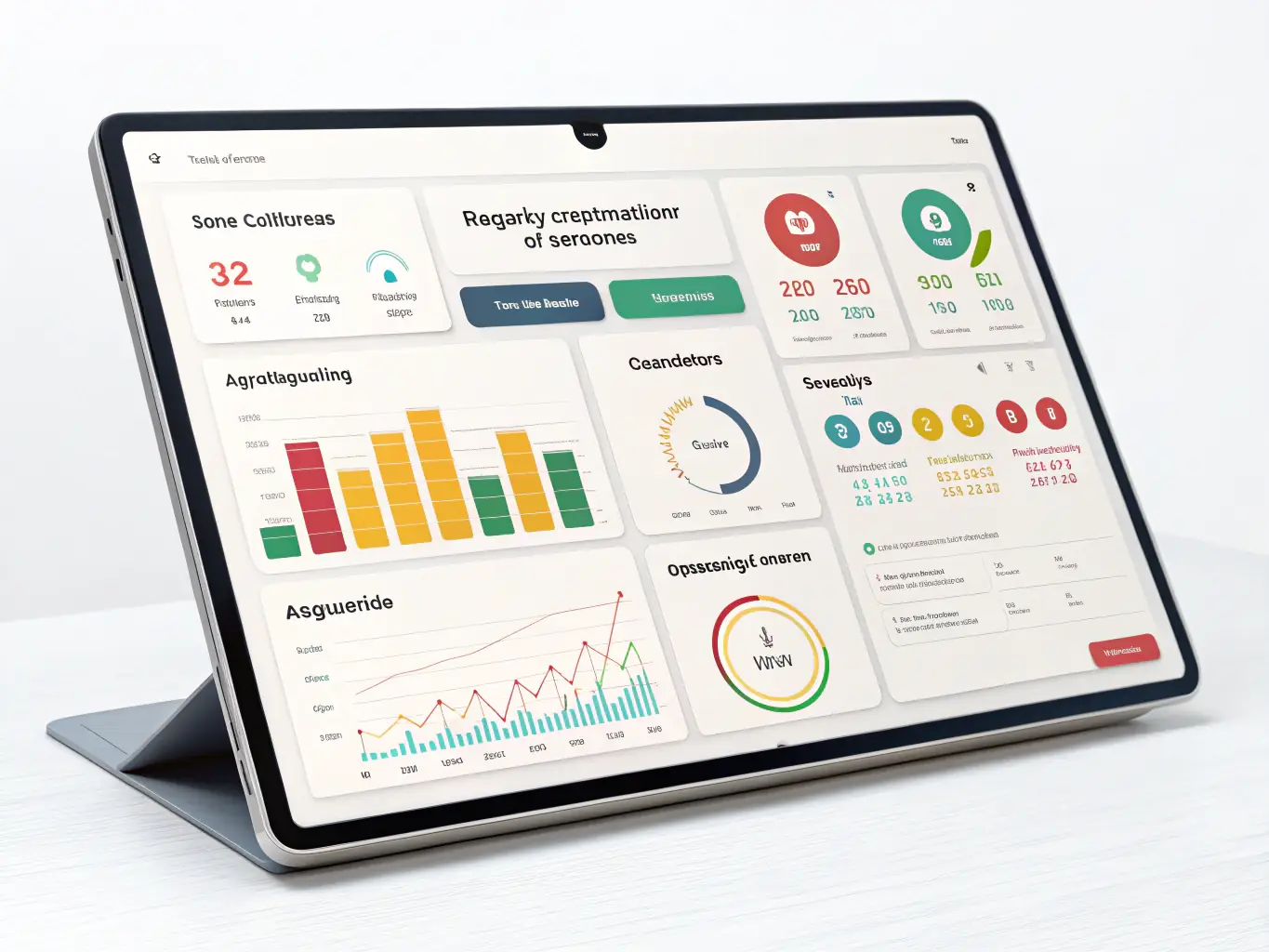 A clean, professional screenshot of Product 3's dashboard, highlighting the lead management features. The dashboard should display key metrics and visual representations of sales data.