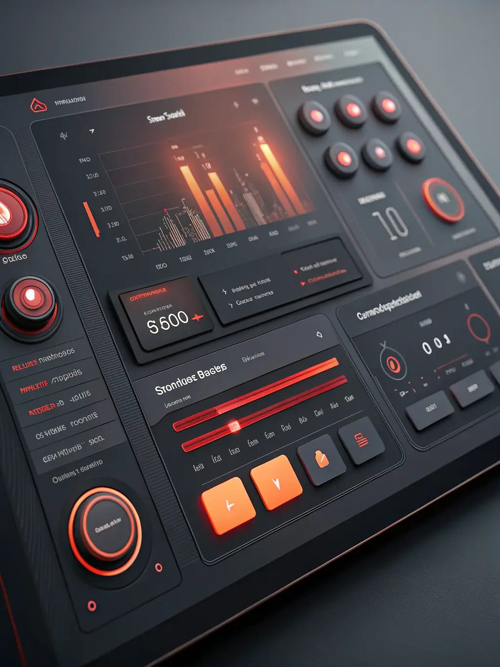 An image showcasing the user interface of Product 1, highlighting its intuitive design and key features.